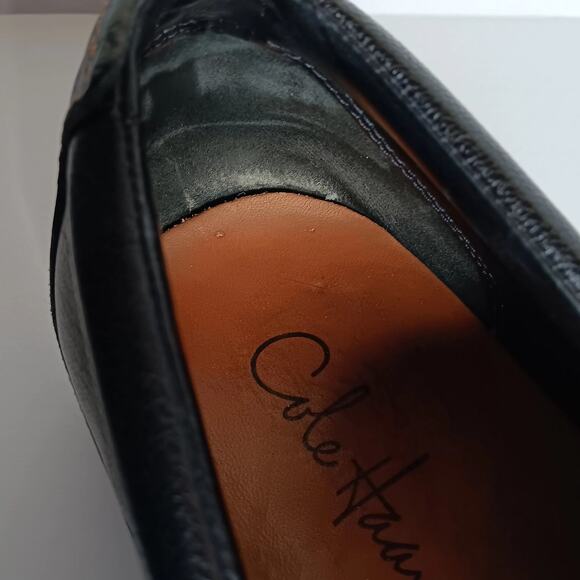 Cole Haan Tucker Venetian Loafers Shoes Men’s Size 11 M Black Leather main image 12